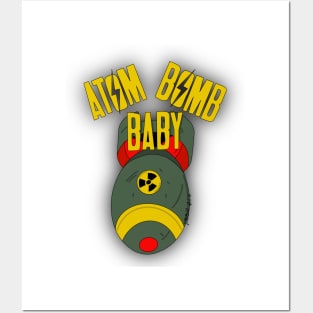 Atom Bomb Baby Fallout Mini Nuke Posters and Art